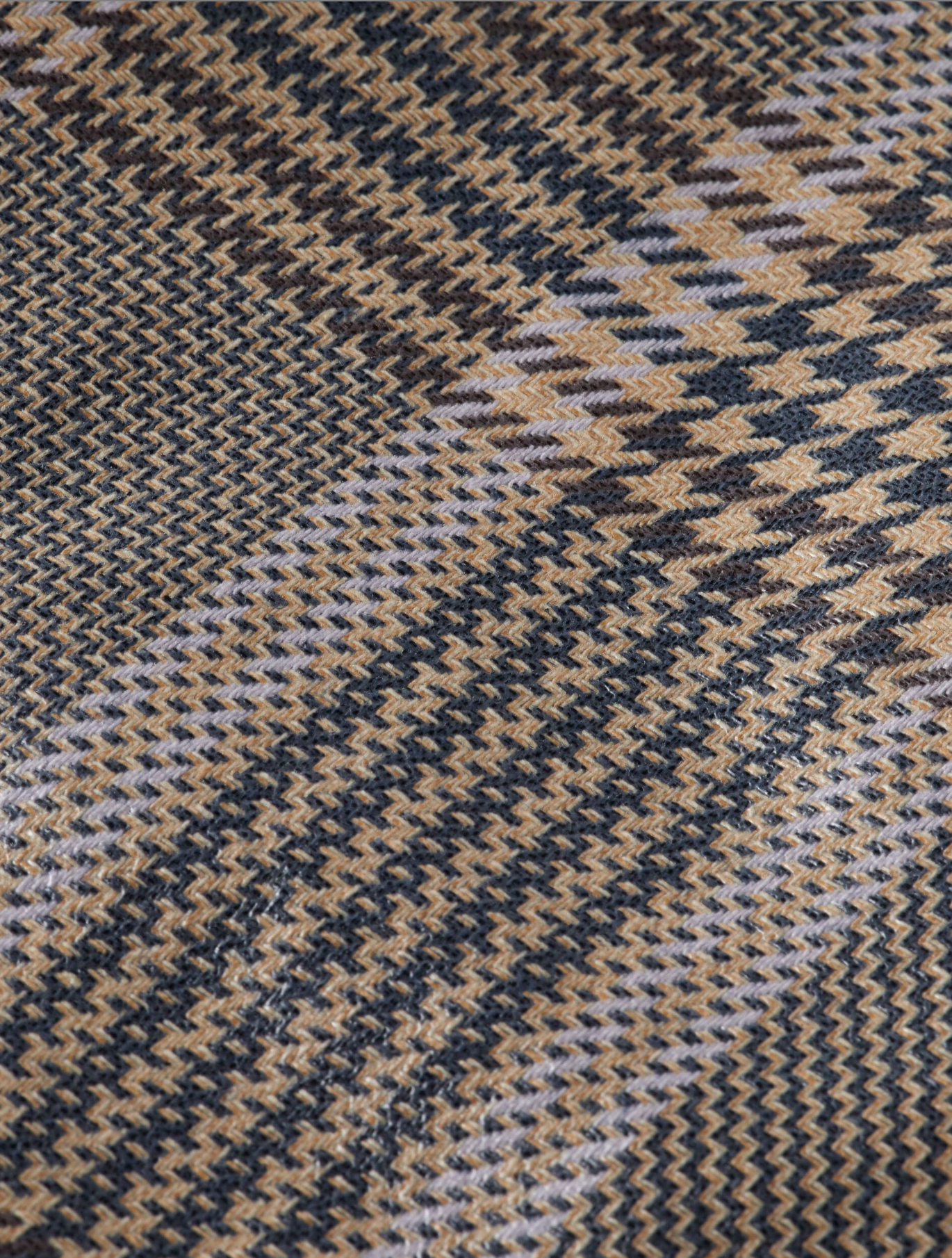 Coated Plaid Raincoat