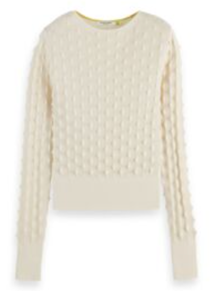 Textured Fitted Pullover