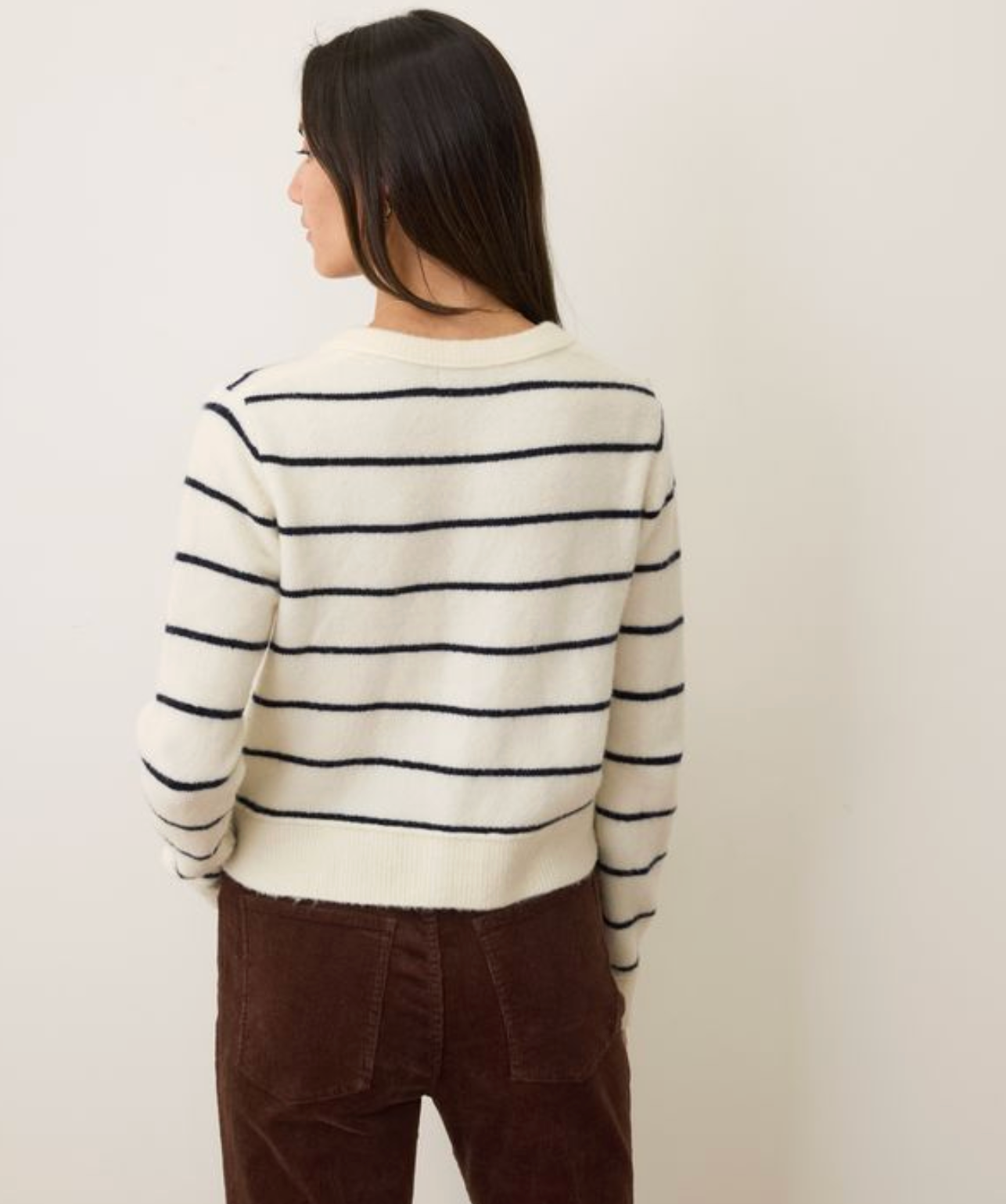 Sausalito Cardigan | Harbor Stripe