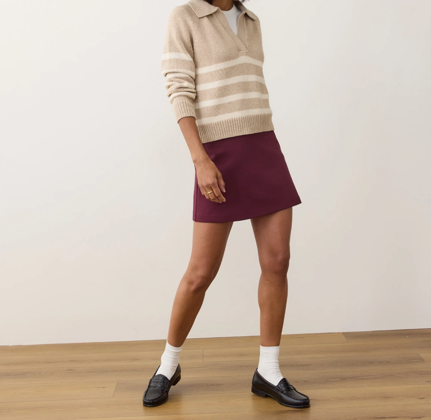 Nova Mini Skirt | Fig