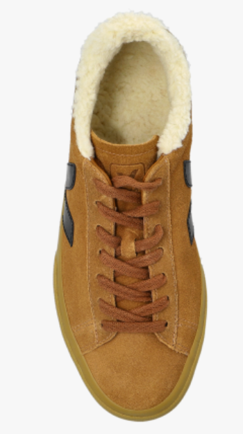 VEJA Campo Winter Suede | Camel Black Natural