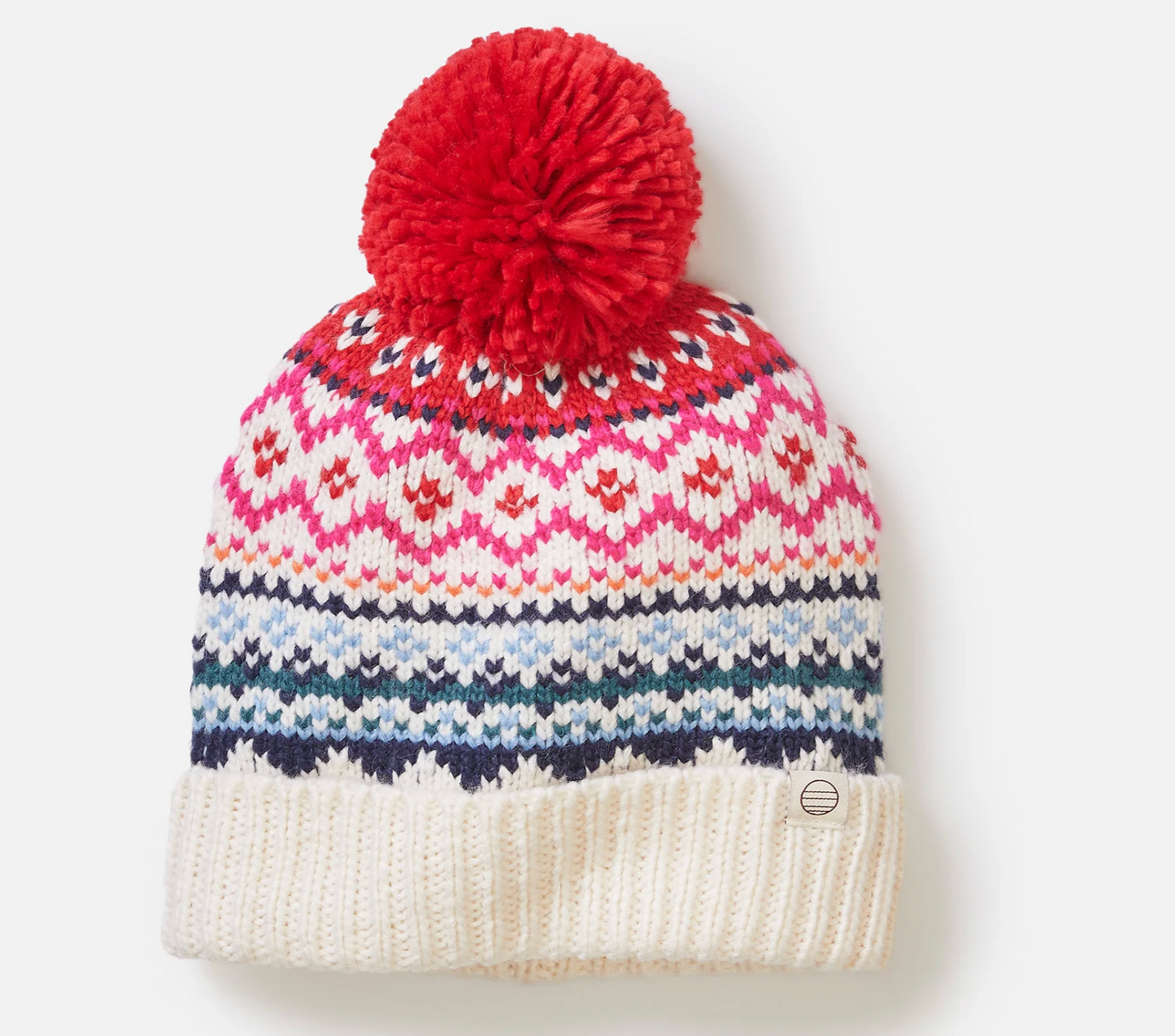 Fair Isle Pom Beanie | Multi