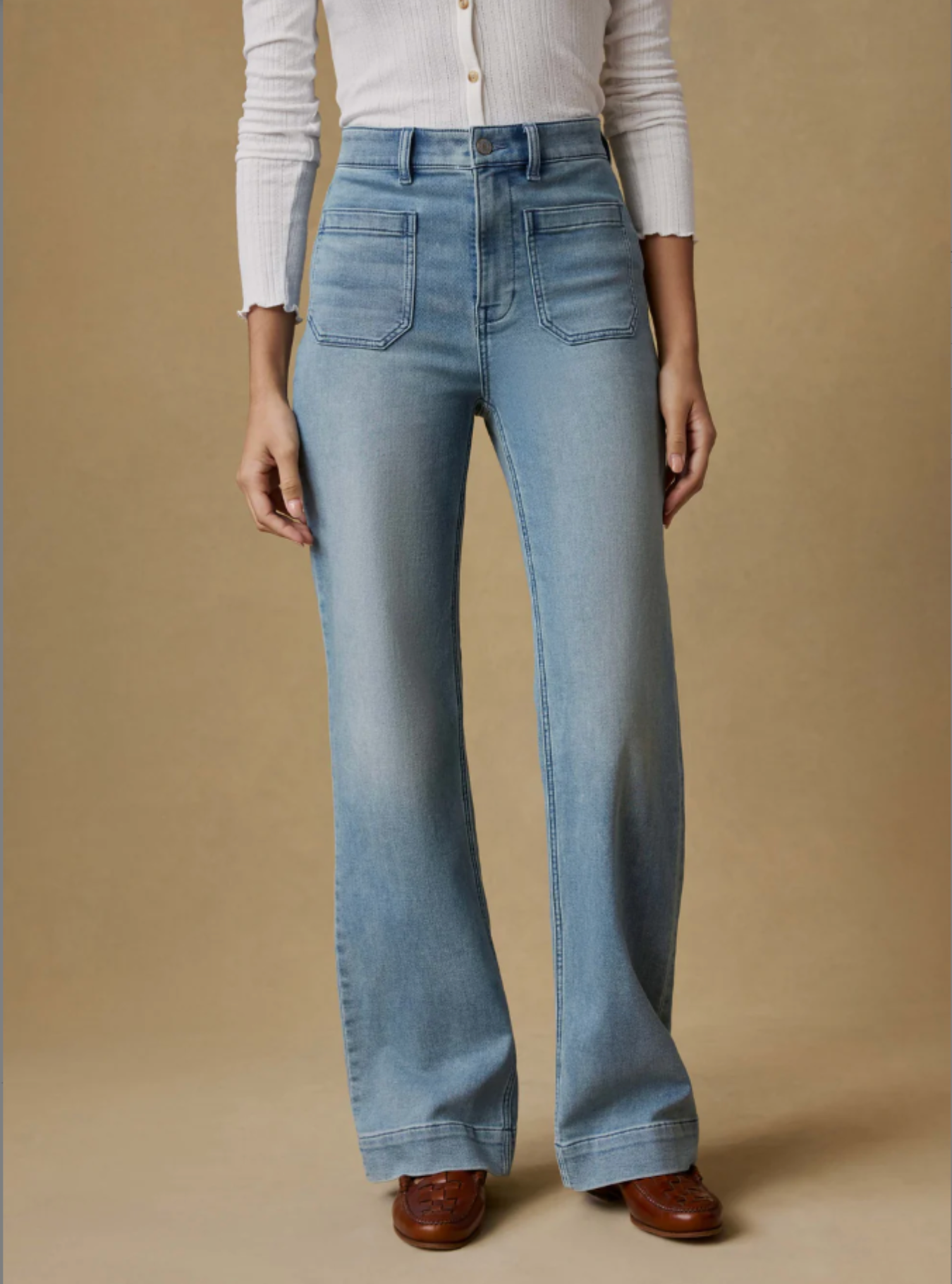 Stretch Terry Patch Pocket Pant | Eastern Shore Wash