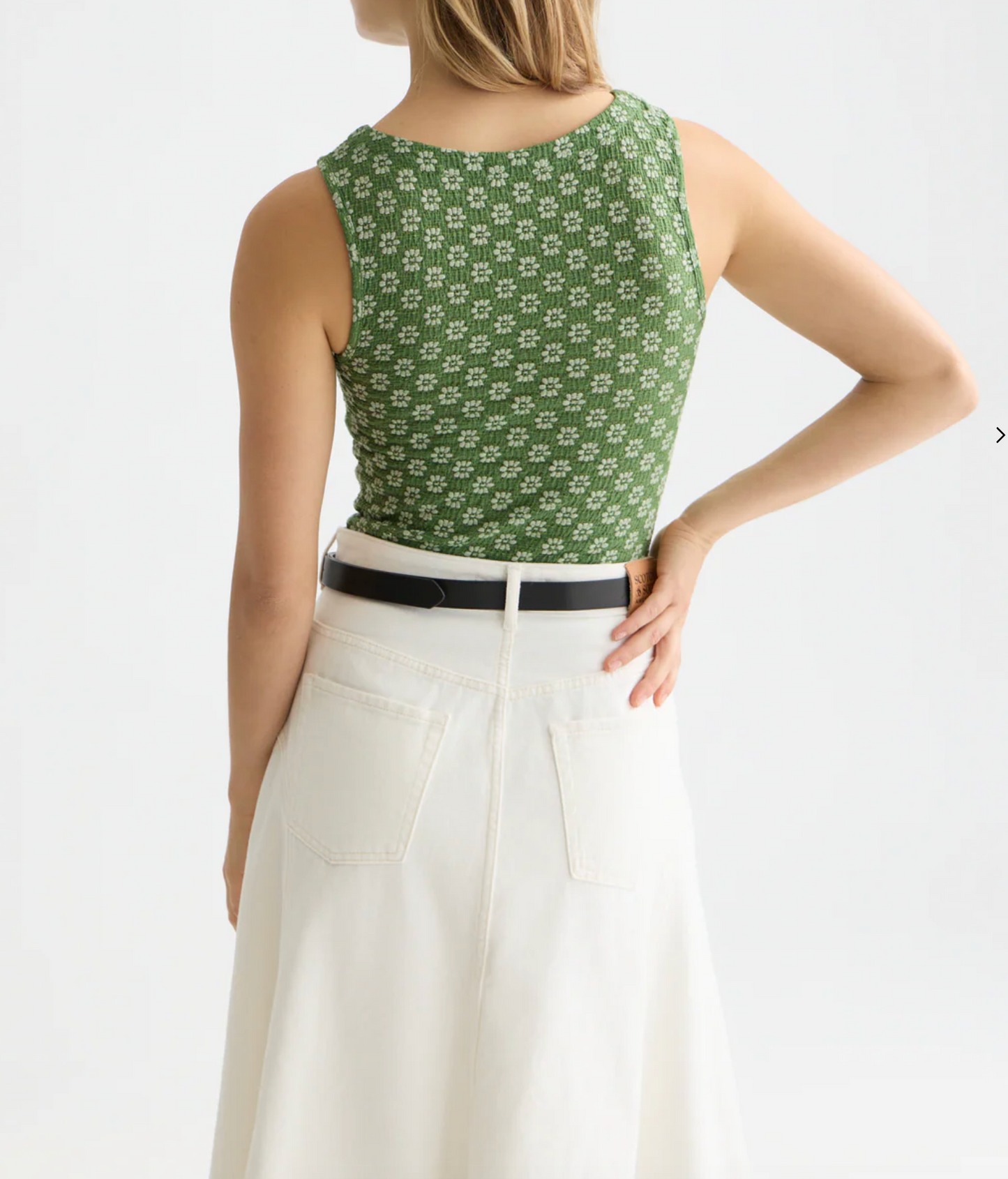 Structured Slash Neck