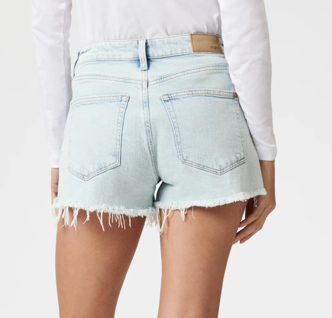 Rosie Bleached Boyfriend Shorts