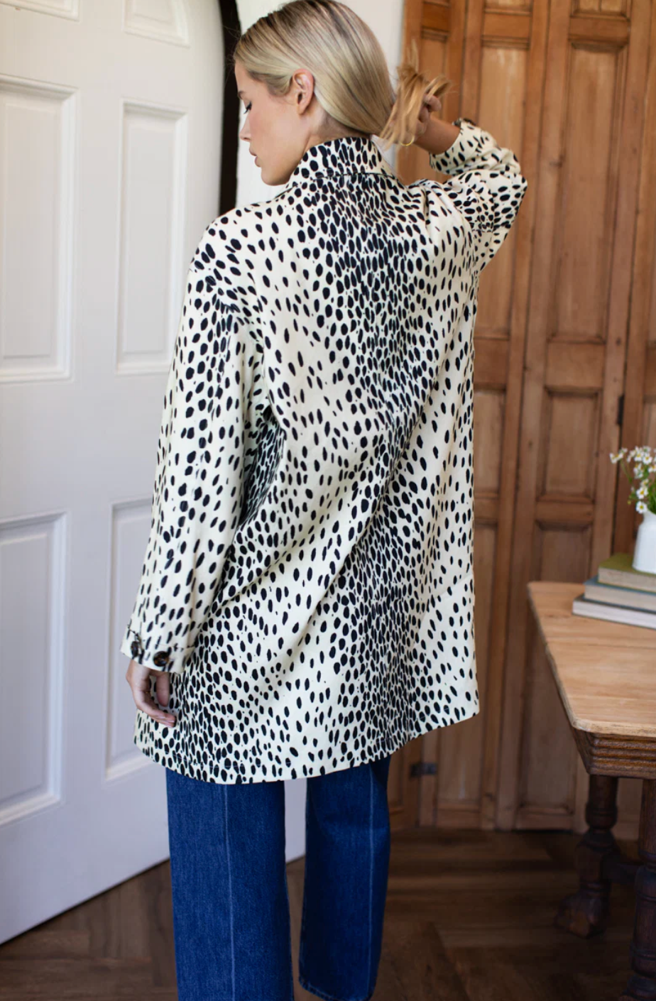 Emerson Fry Atelier Short Coat | Leopard
