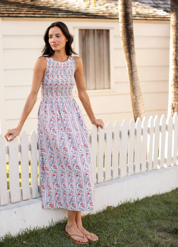 Marea Sara Dress - Vine Floral