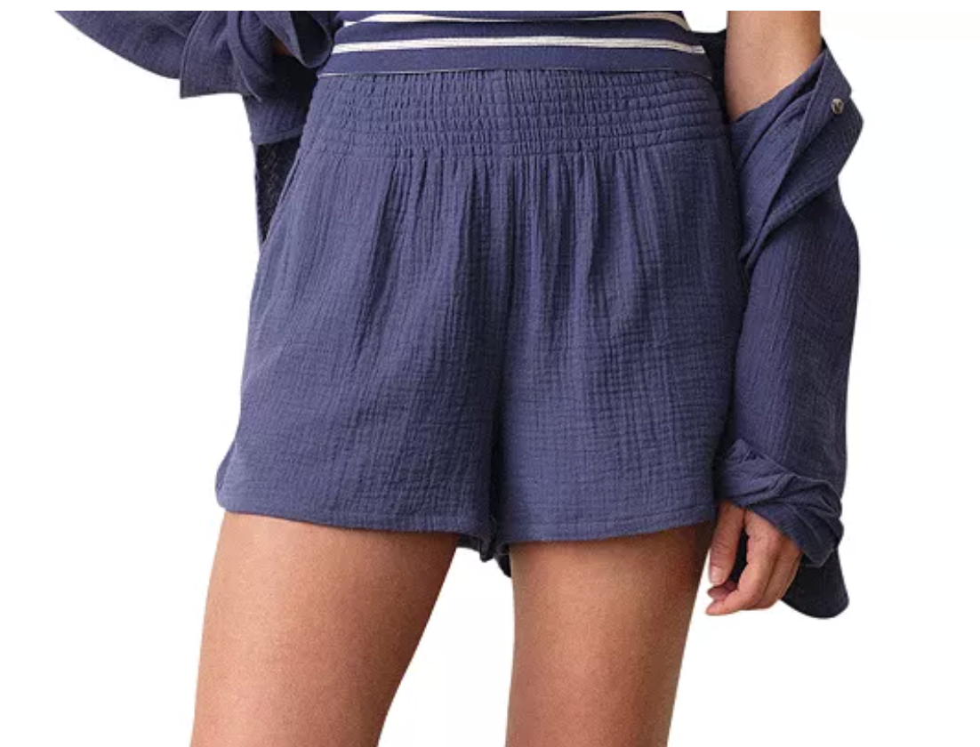 Isla double cloth short