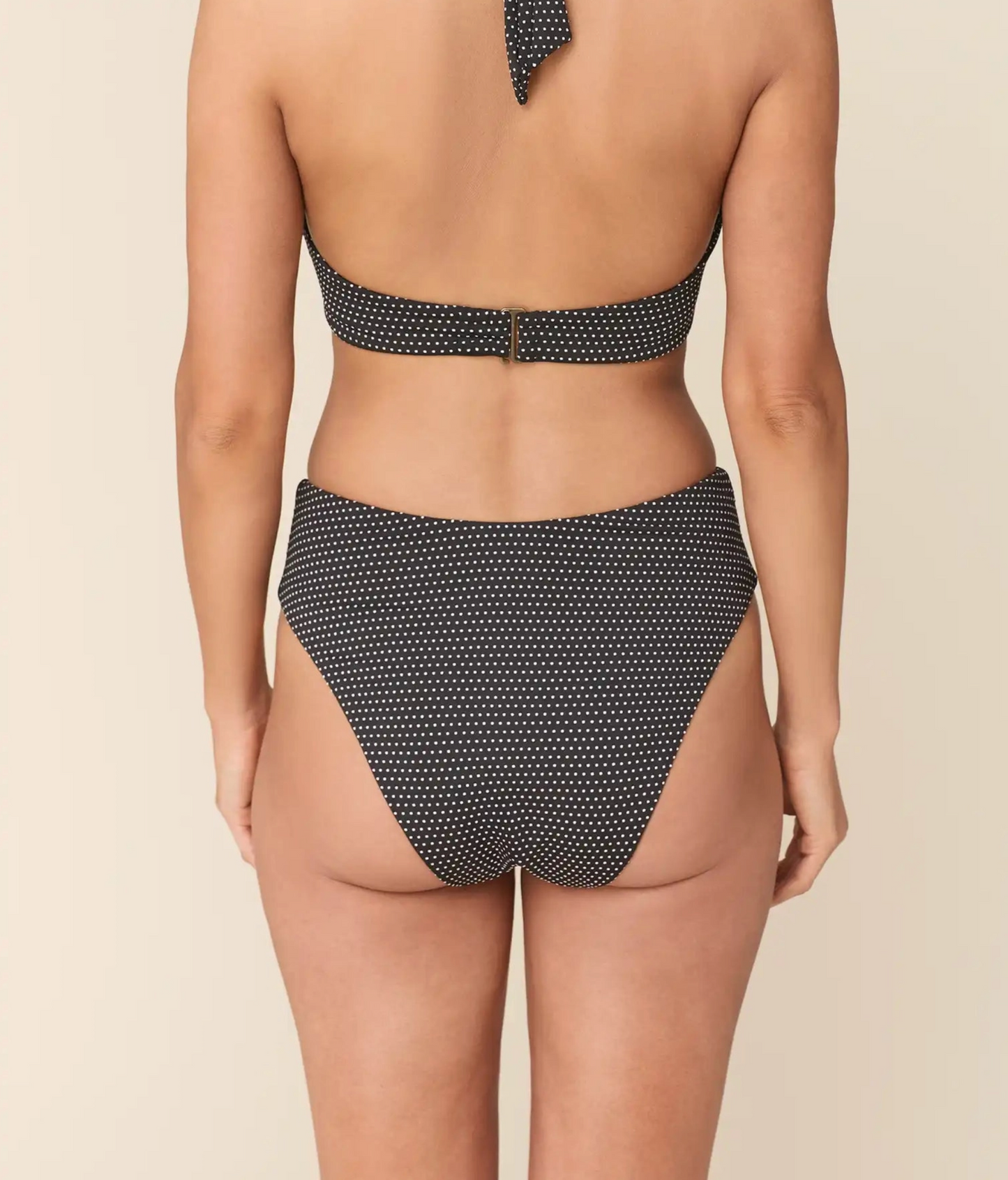 The Majorca Bikini Set - Polka Dot - Black Dot