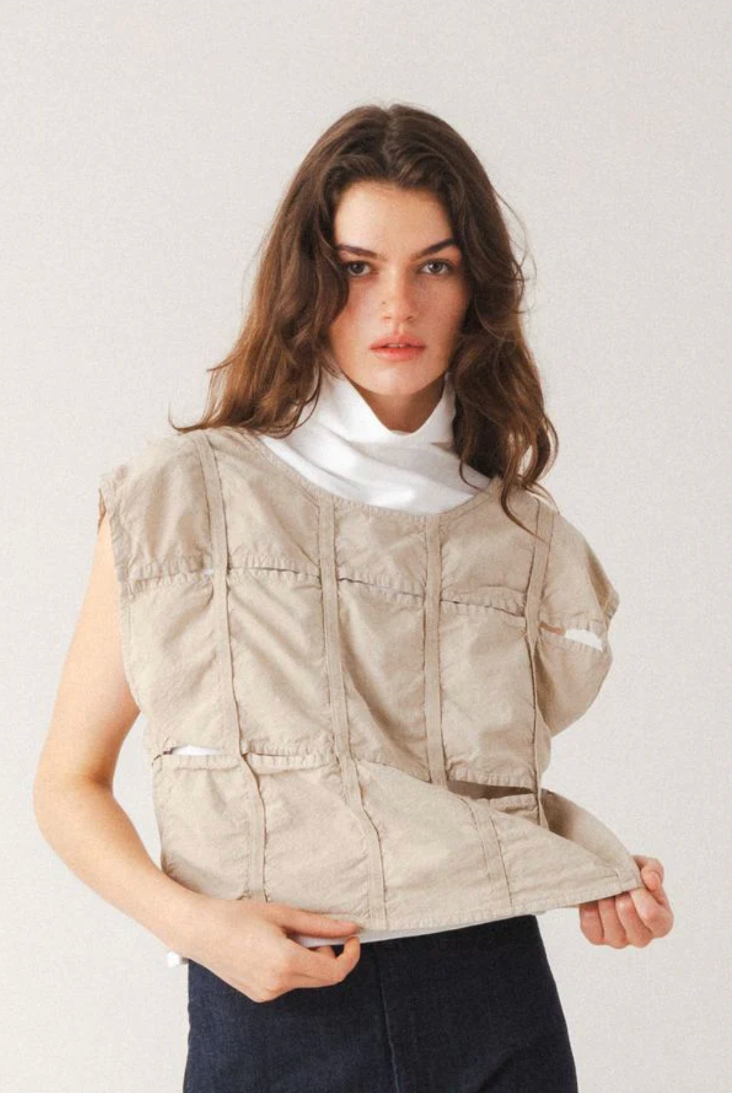 Crosswind Top | Oatmeal