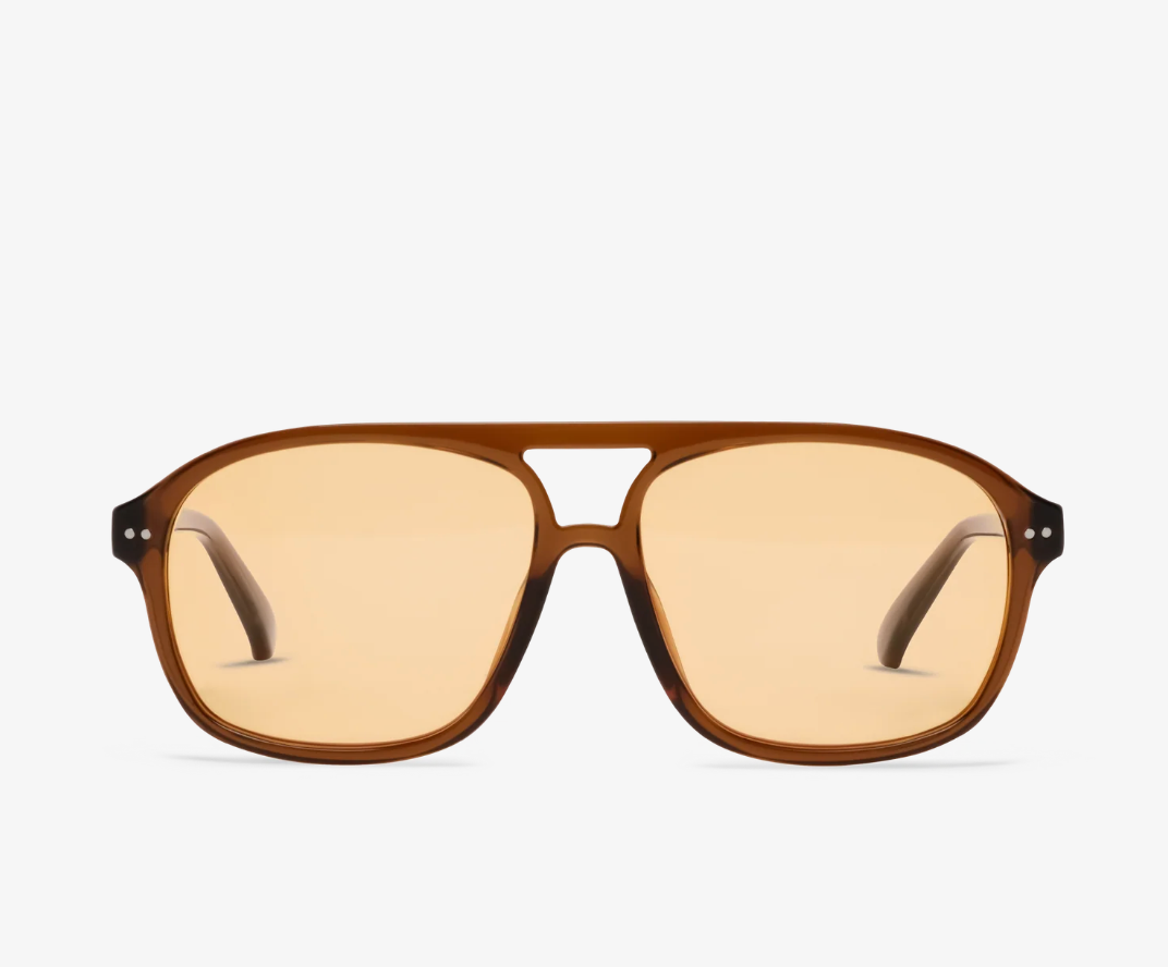 Davis Tints | Shiny Espresso Orange Tint 0.00