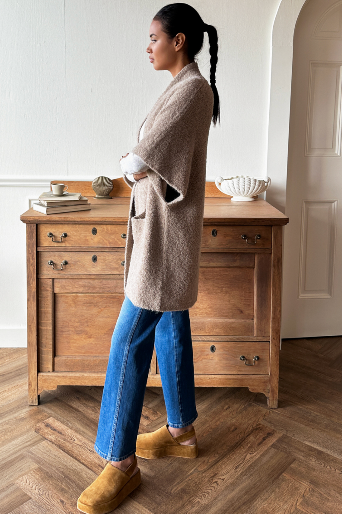 Emerson Fry Layering Sweater | Chamoisee
