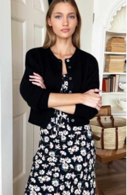 Emerson Fry Little Atelier Cardigan - Black