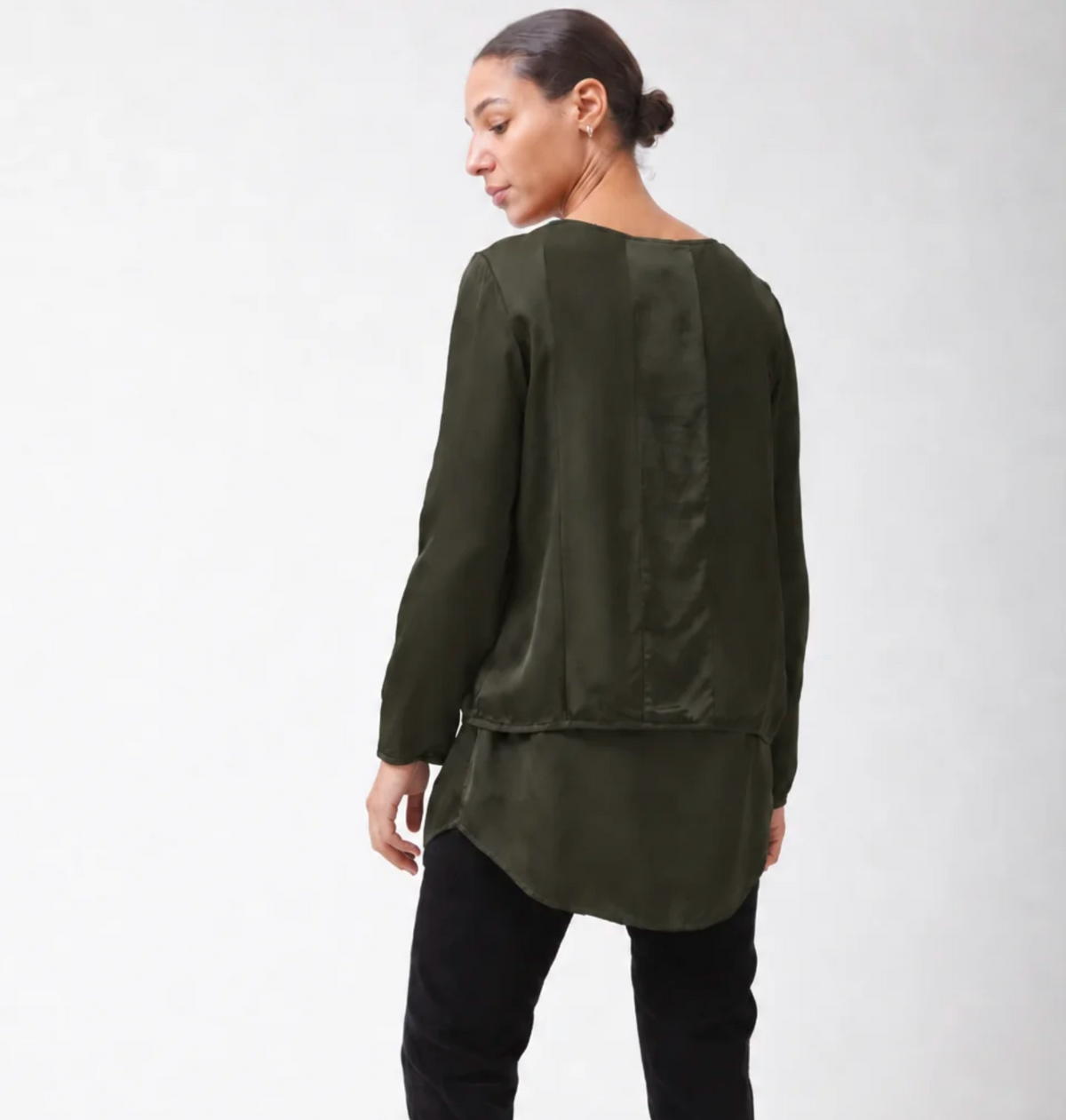 Prairie Underground Sequence Blouse | Dark Olive