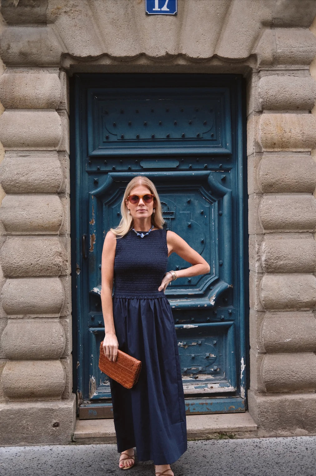 Marea Charlotte Skirt - Navy