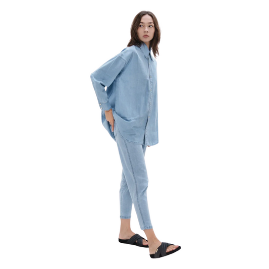Louisiana - Classic Denim Shirt - Sky