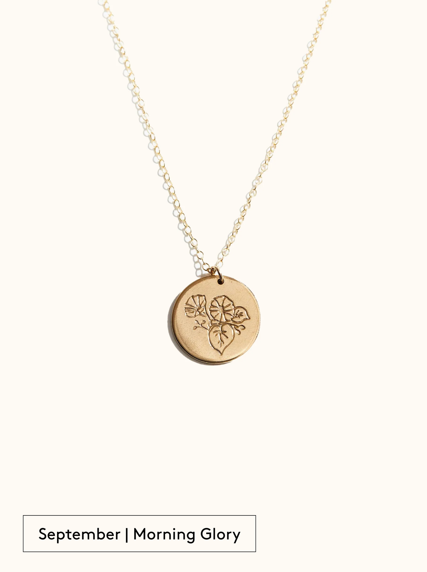 Bloom Birth Month Necklace | 14k Gold-filled