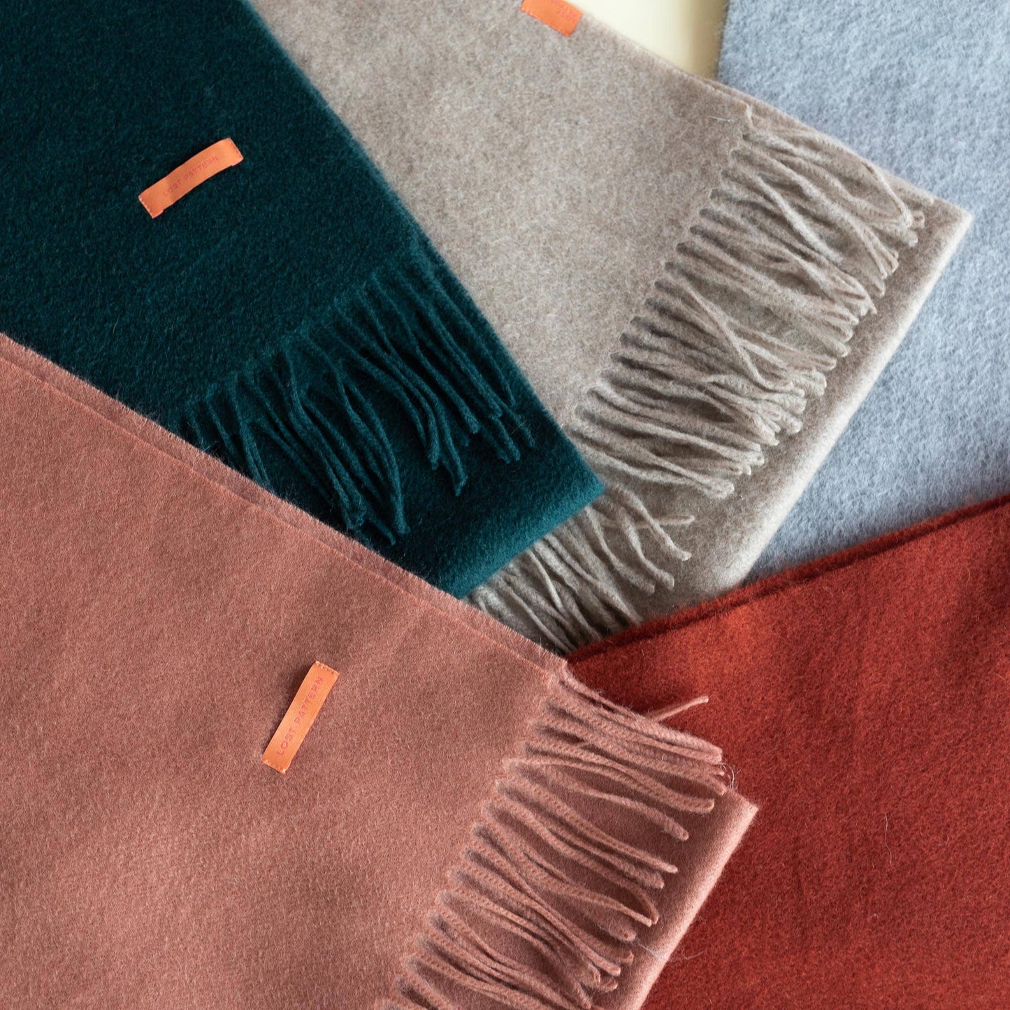 Classic Cashmere Scarf - Green