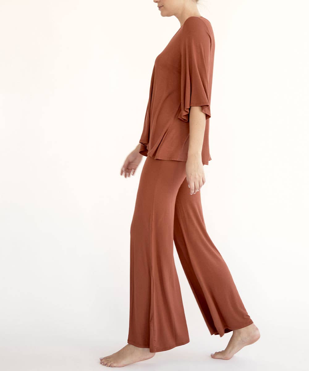 Bamboo Nighty Day Set | Rust (set aside)