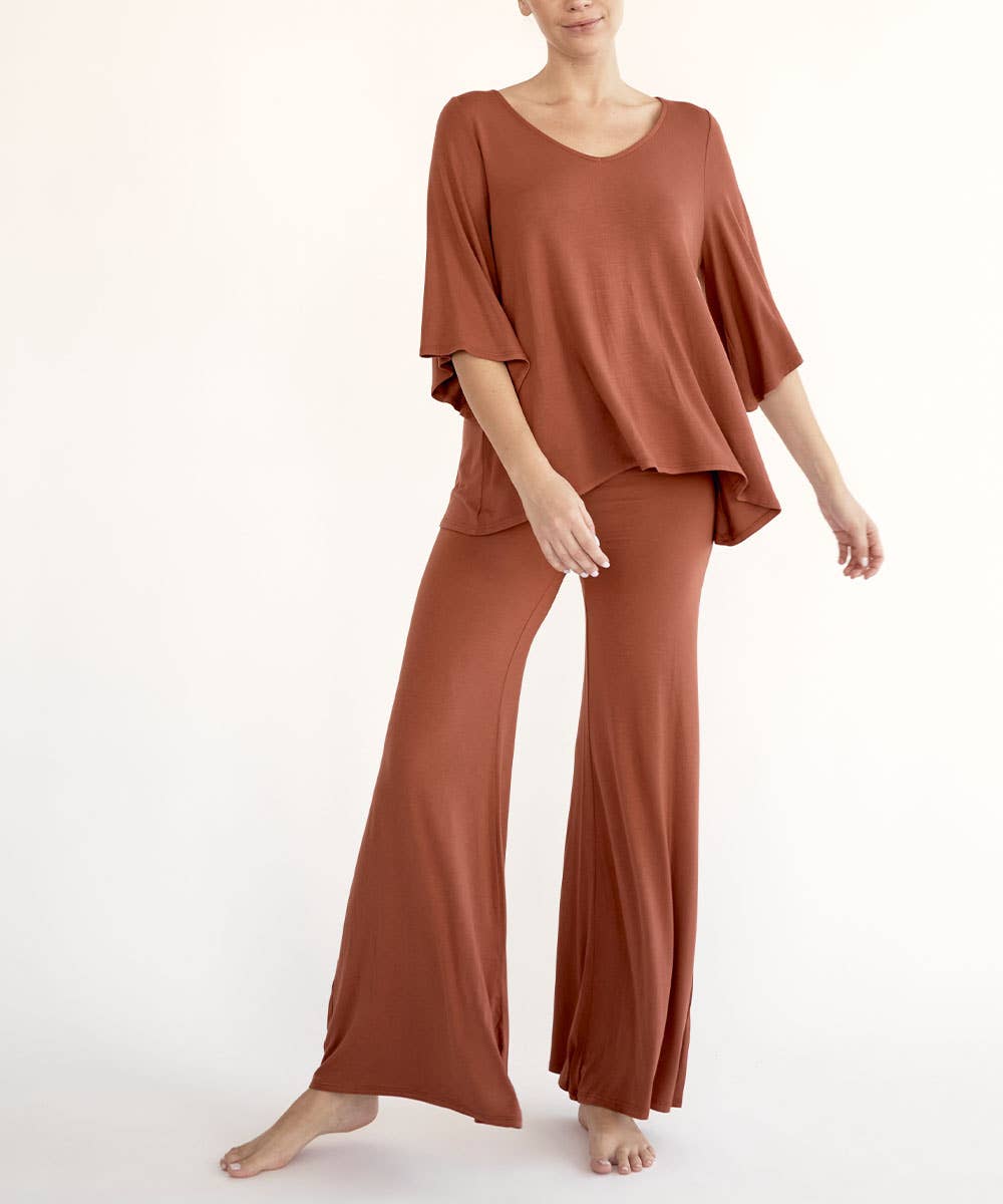 Bamboo Nighty Day Set | Rust (set aside)