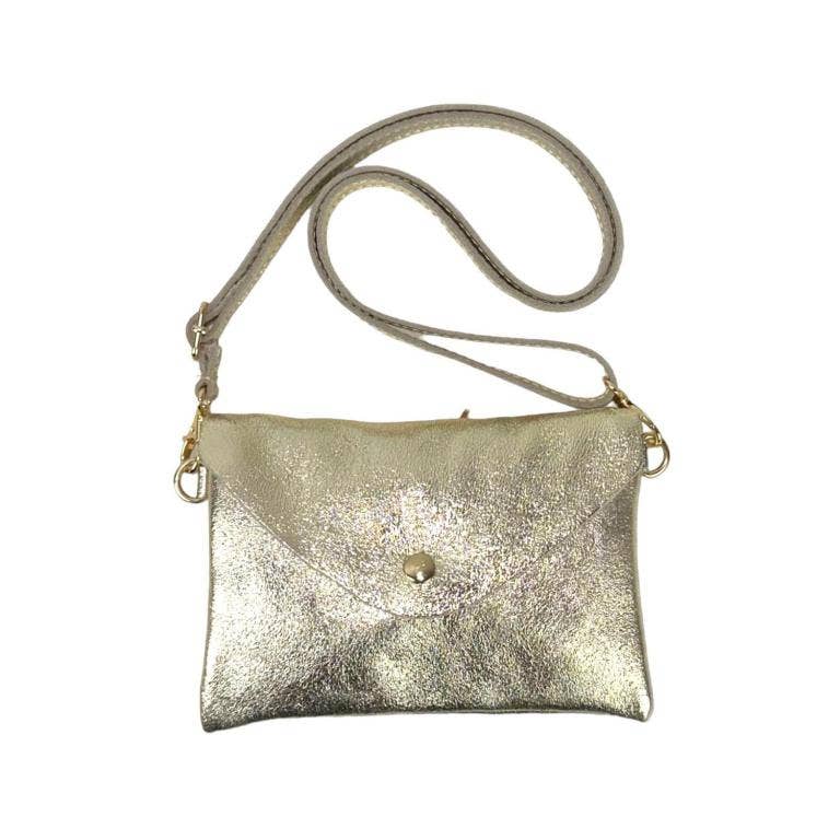 Women's Leather Bag with Brilliant Effect. Promo