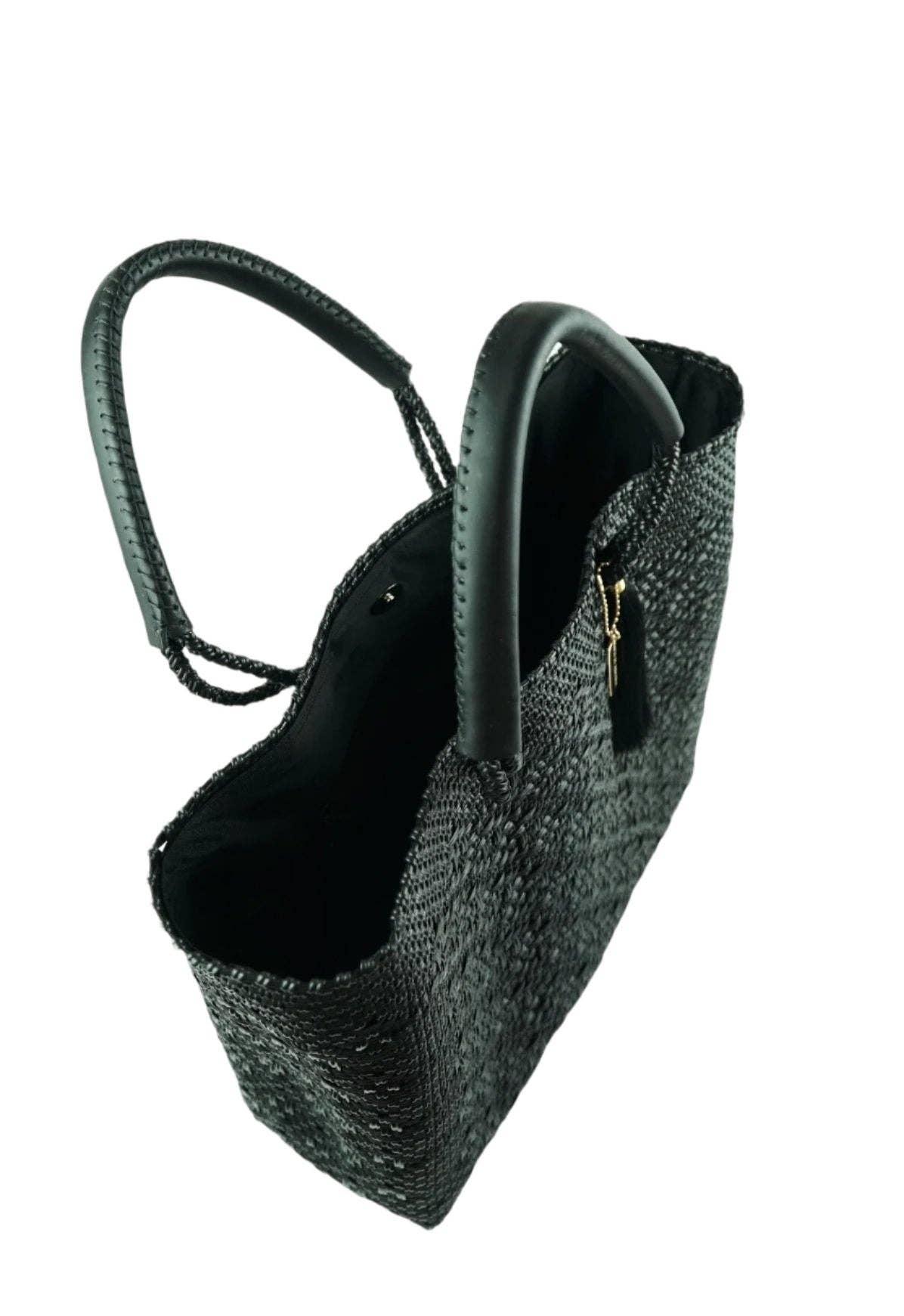 Hannah Tote Bag - Luxury Black