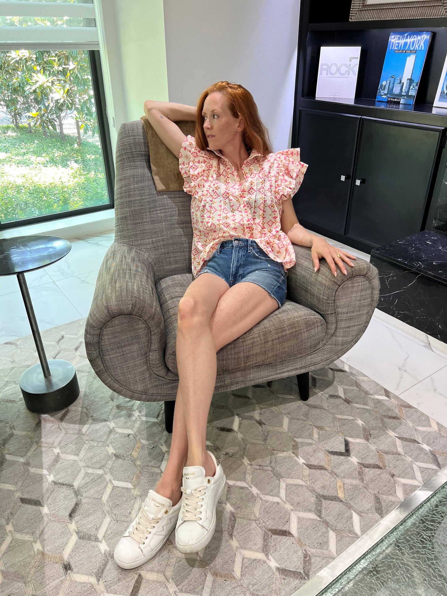 Cheyenne Pintuck Top