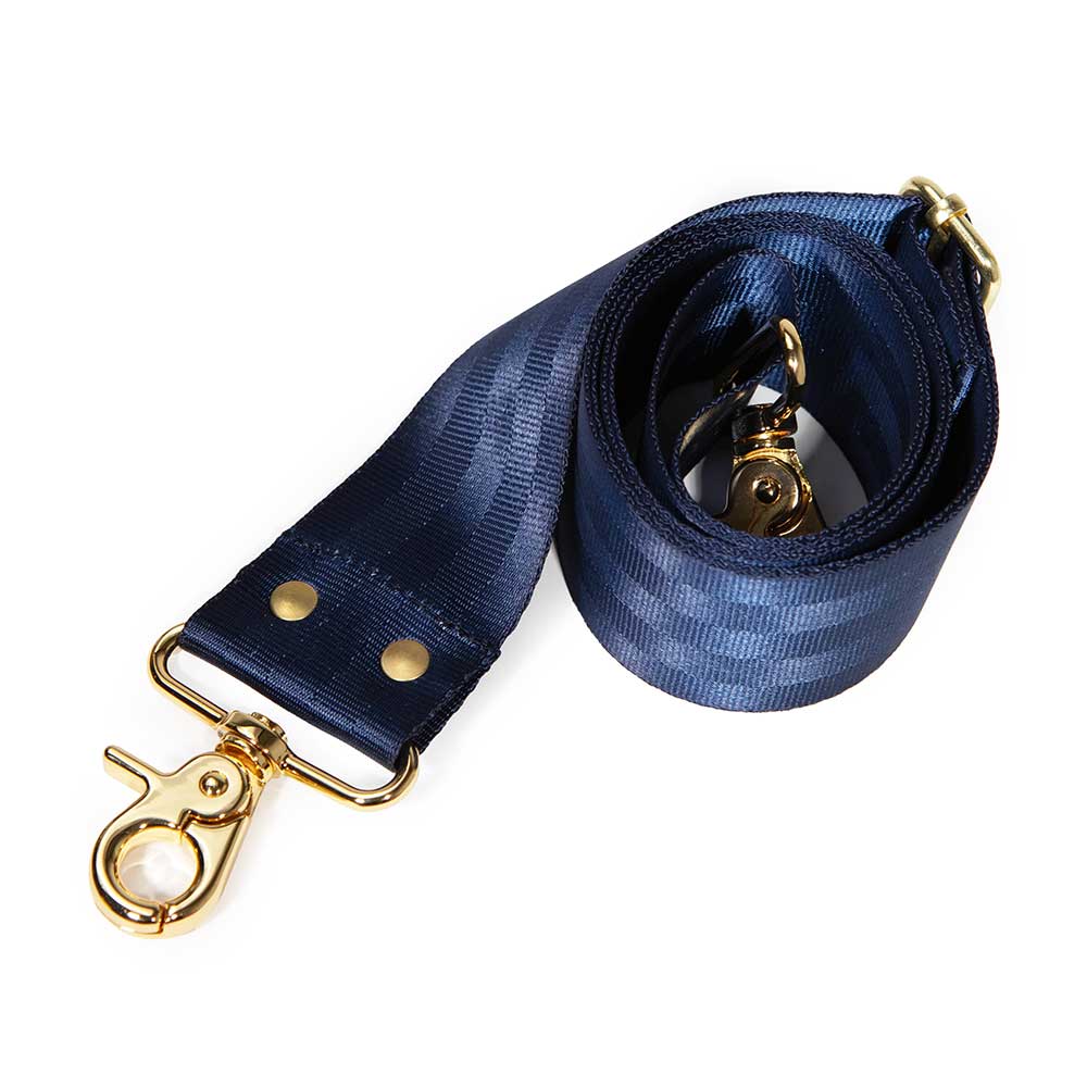 Satin Webbing Cross Body/ Shoulder Strap- Bright Navy