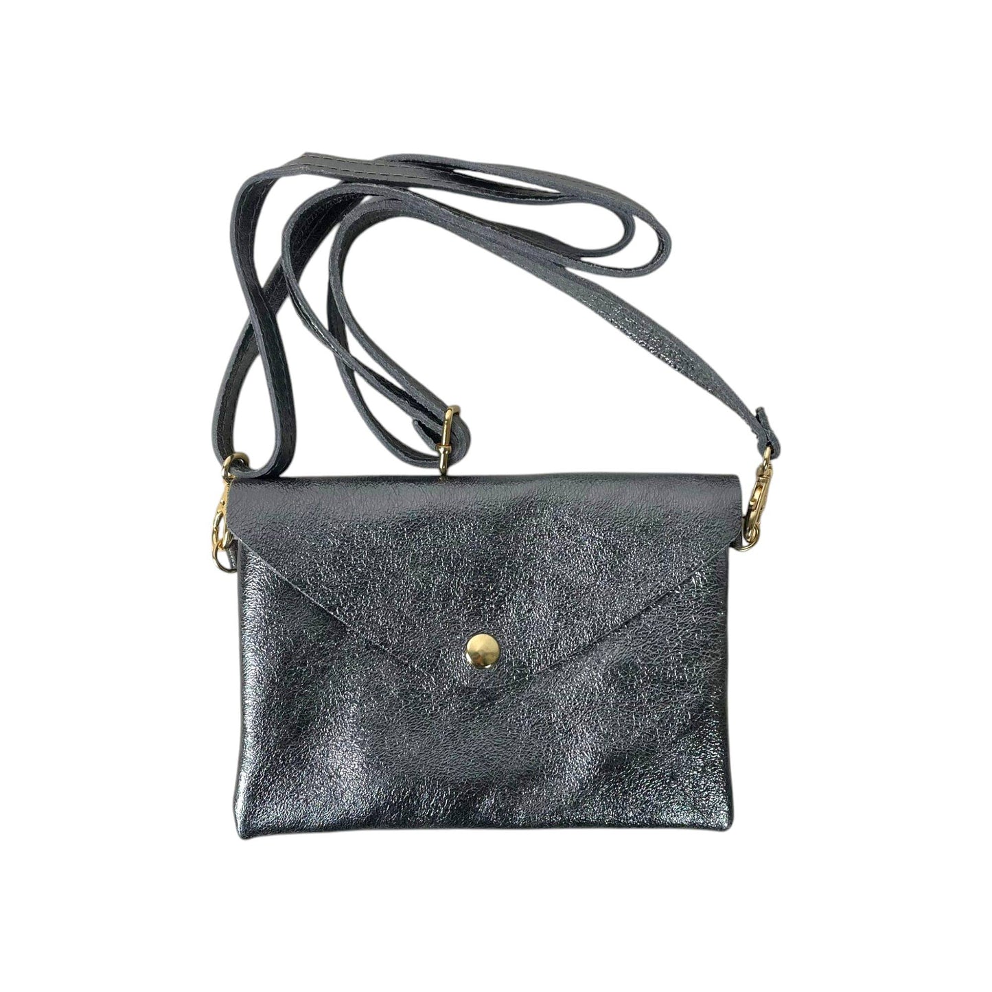 Women's Leather Bag with Brilliant Effect. Promo