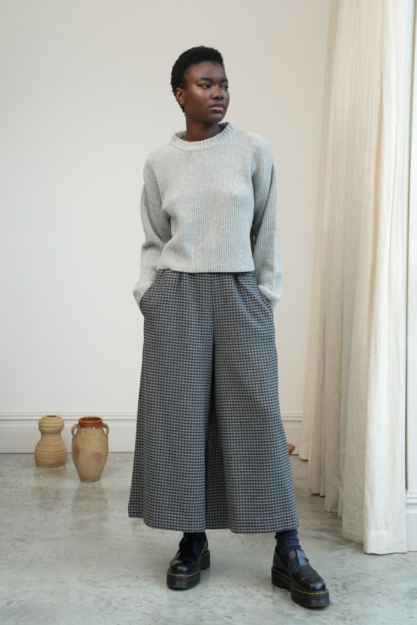 Mazu-Cay Recycled Cotton Blend Trousers