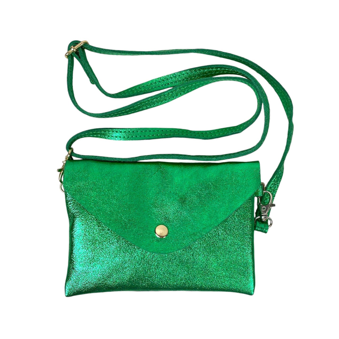 Women's Leather Bag with Brilliant Effect. Promo