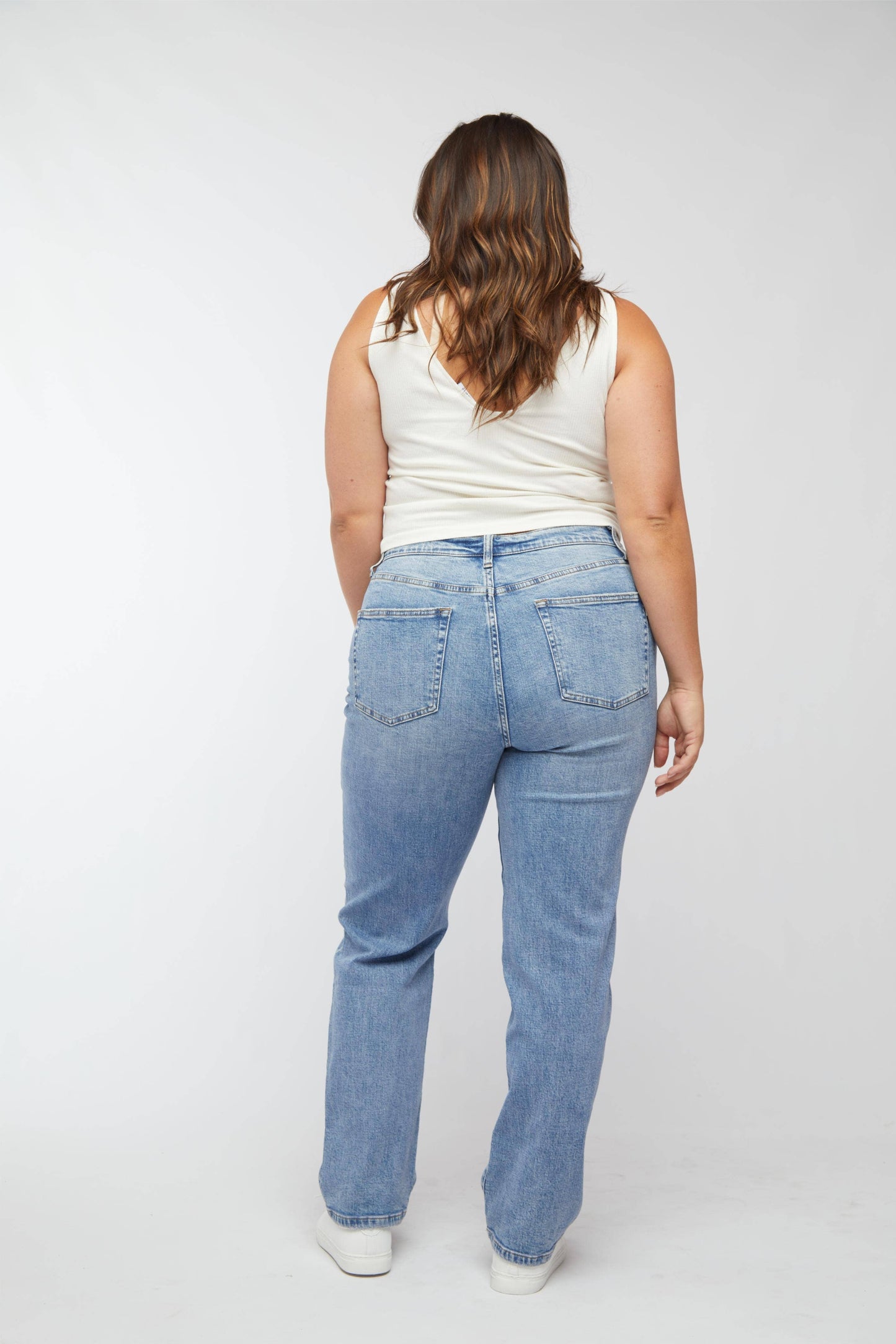 Mulberry High Rise Jean, Classic Blue