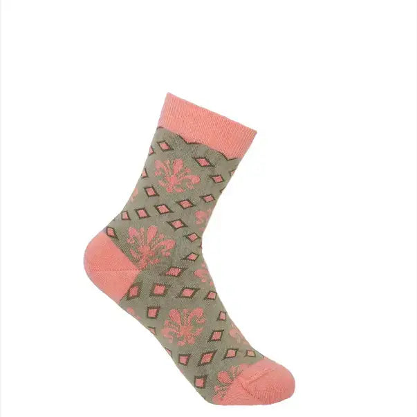 Fleur De Lis Women's Socks