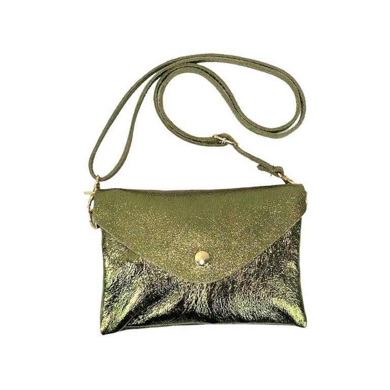 Women's Leather Bag with Brilliant Effect. Promo