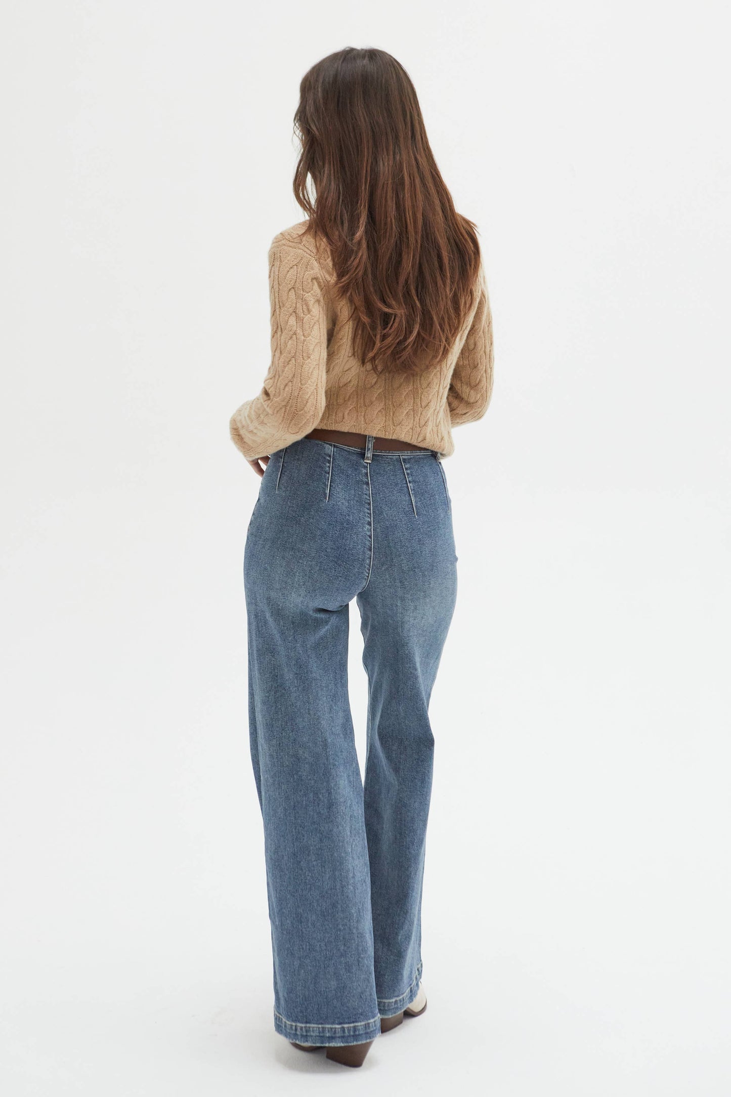 Campell High Rise Jean, Traditional Vintage Worn
