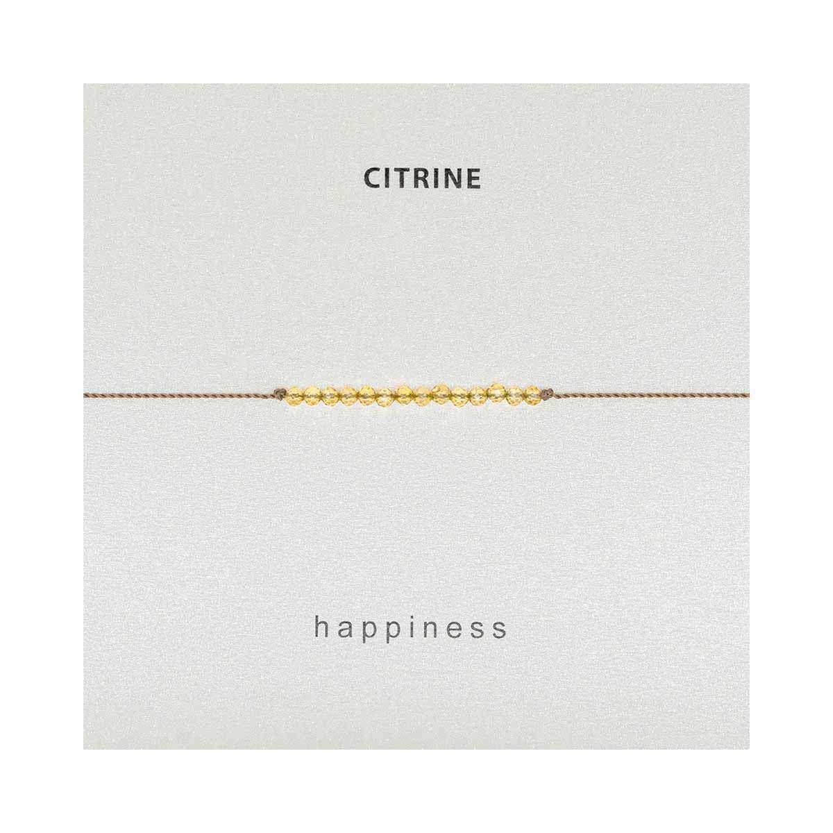 Citrine Bracelet- Happiness