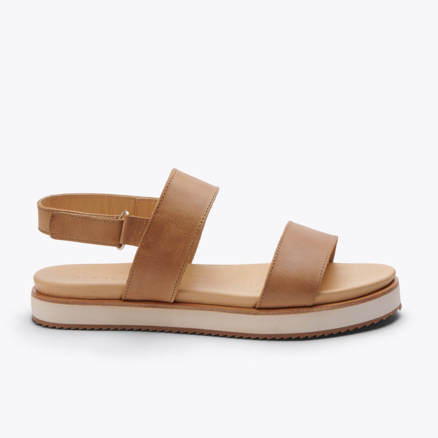 Go-To Flatform Sandal Almond