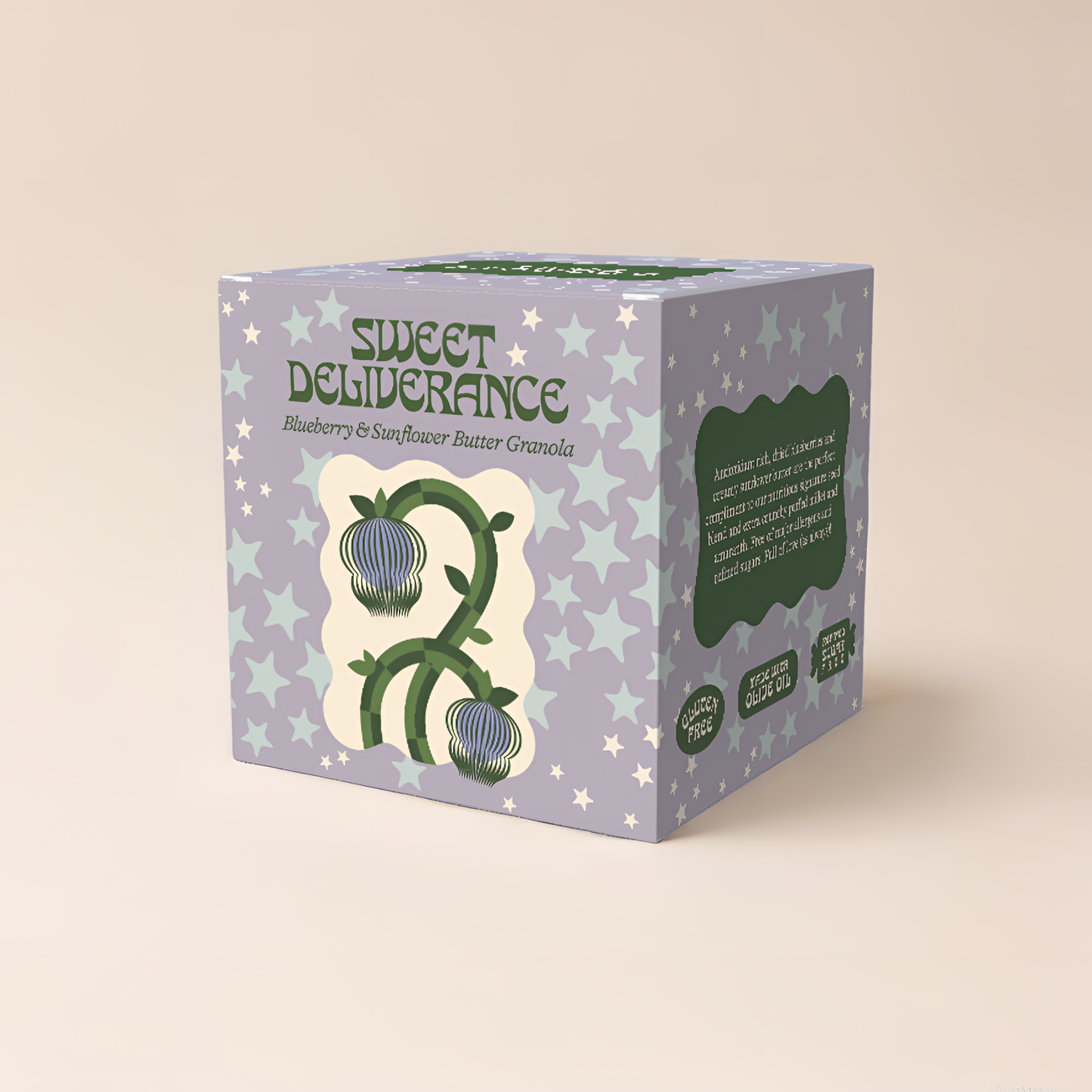 Blueberry & Sunflower Butter Granola: Holiday Gift Box