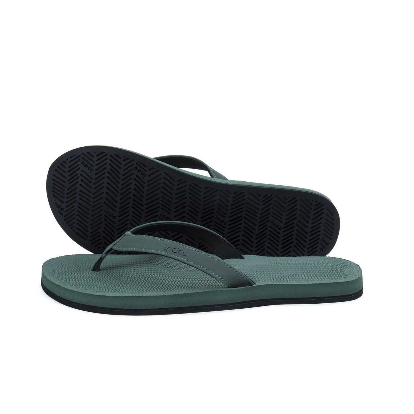 Women's Flip Flops Eco Recycled Soles Fall Footwear - Leaf