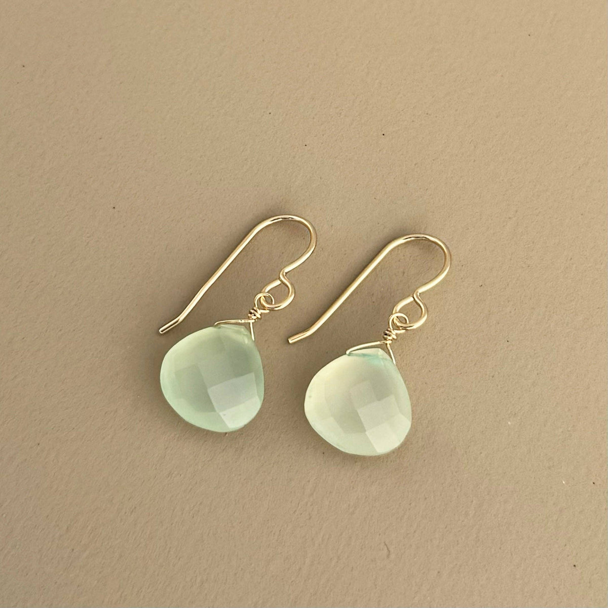 Blue Chalcedony Earrings