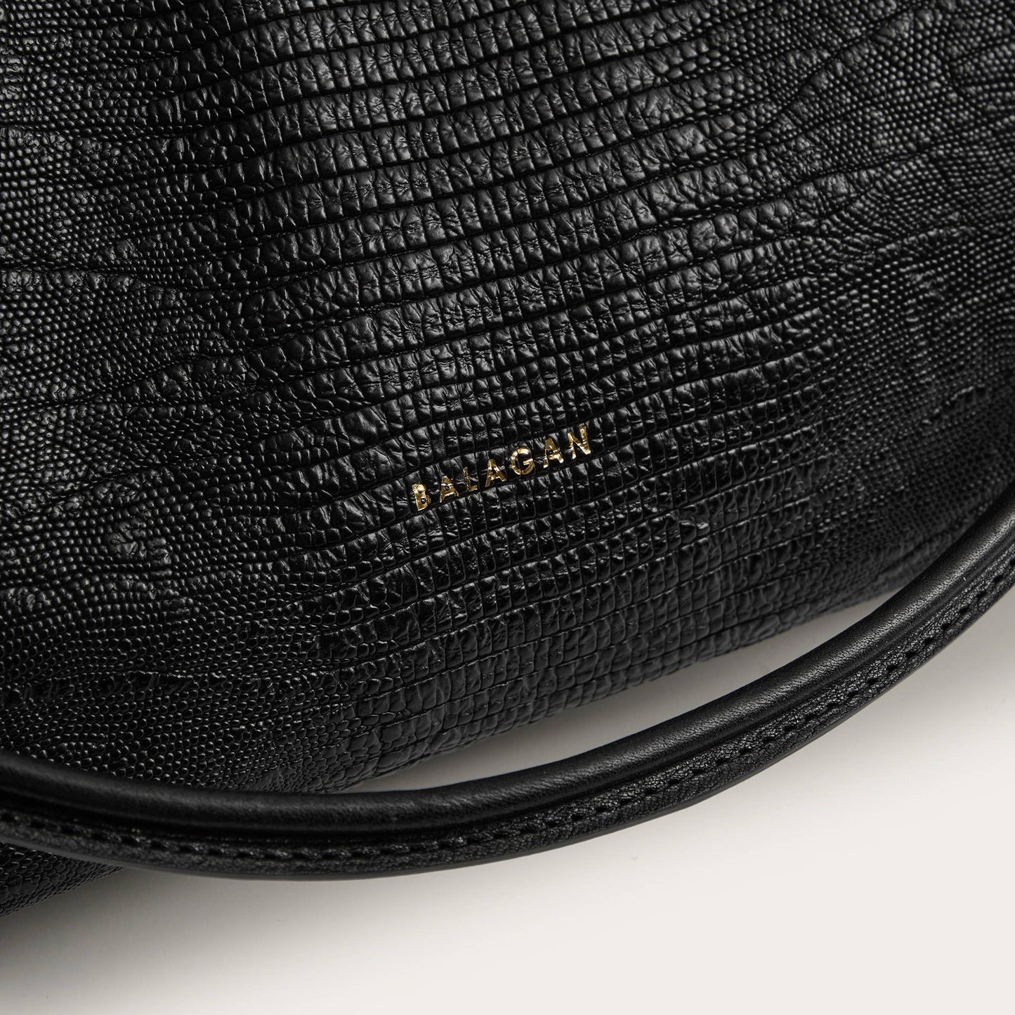 Rofe Bag L, black lizard