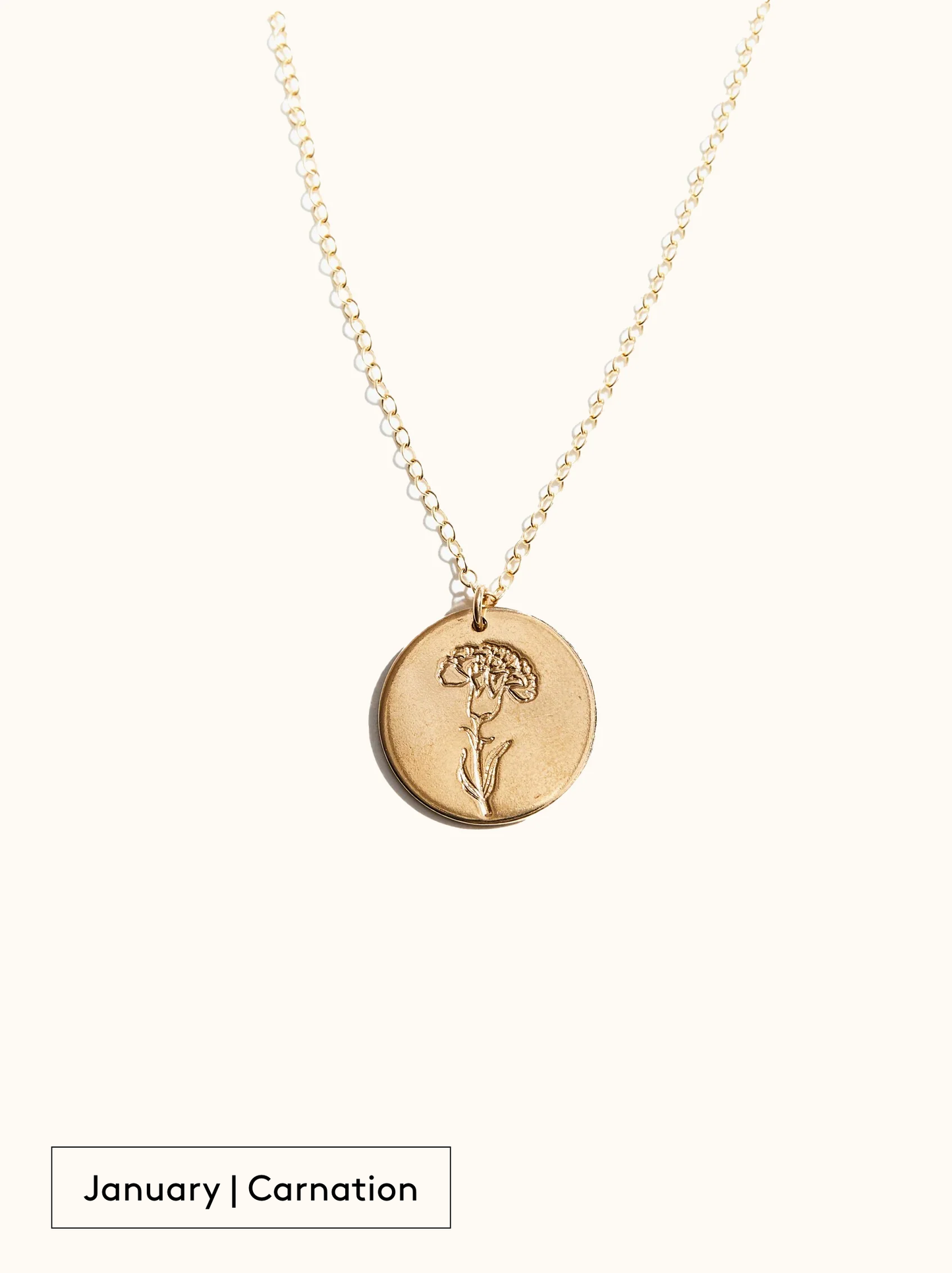 Bloom Birth Month Necklace | 14k Gold-filled