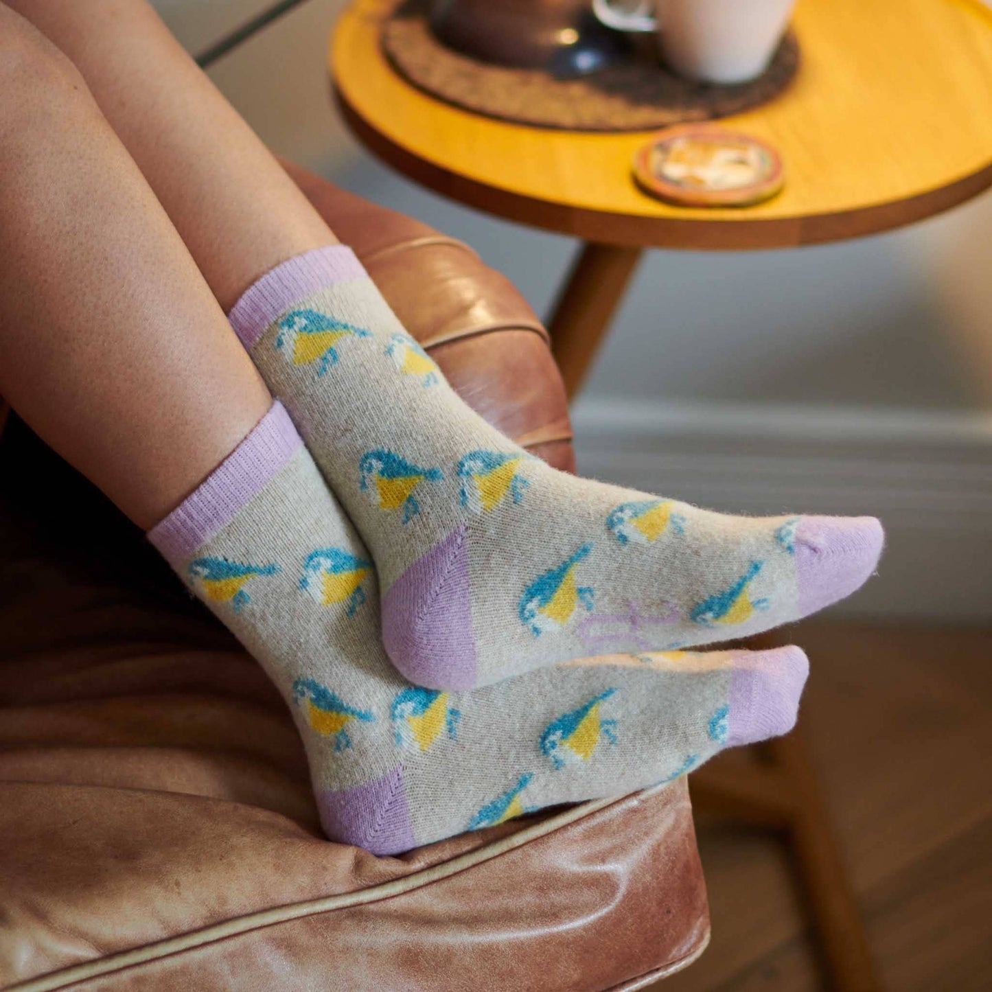 Lambswool Crew Socks