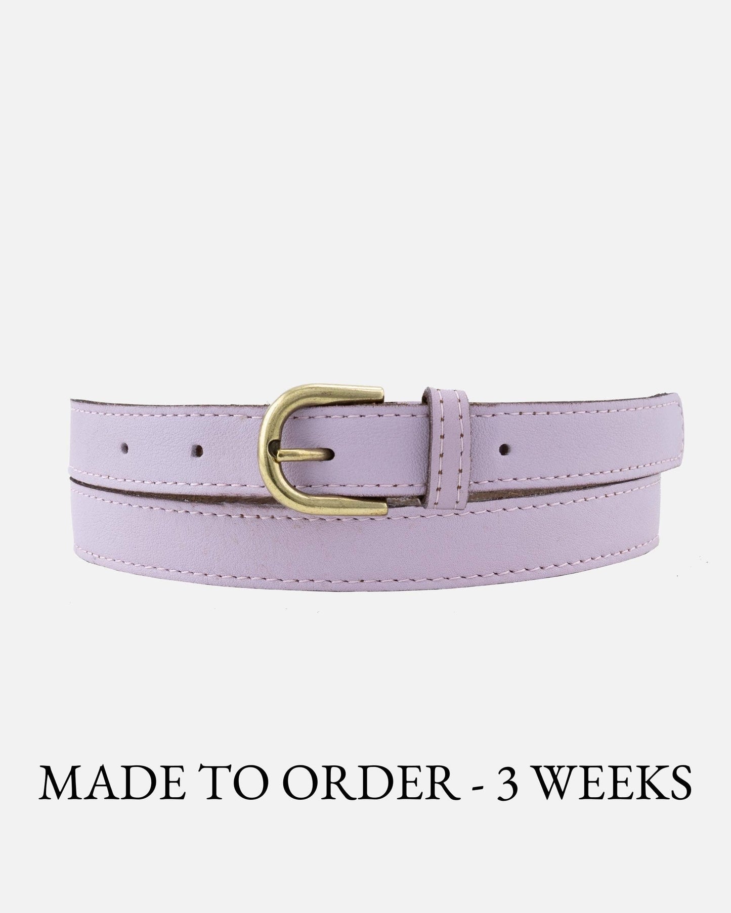 Cara | Soft Skinny Leather Belt