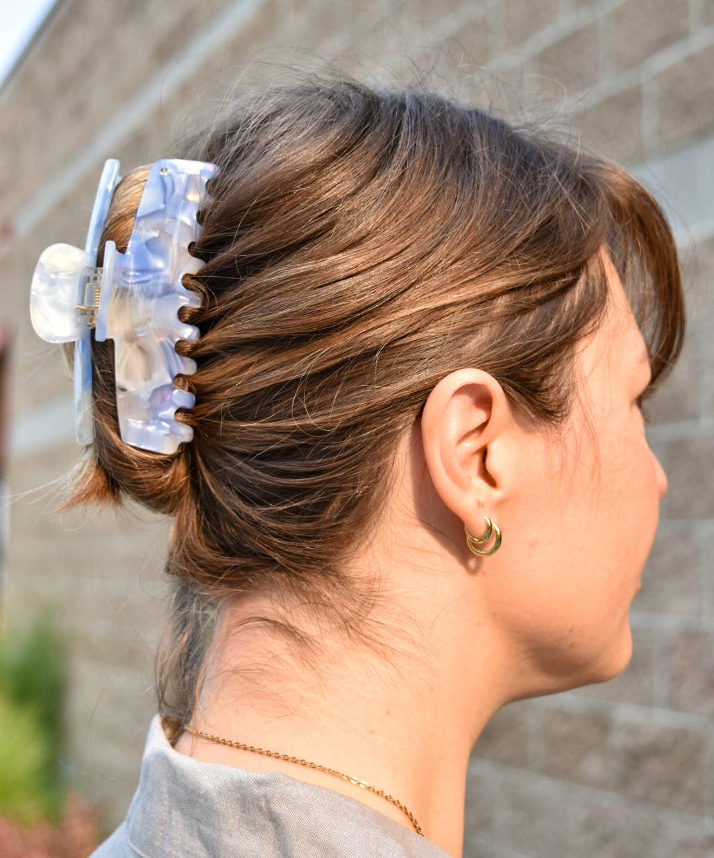 Rectangle All Acetate Claws- Extra Large Hair Clips Claws