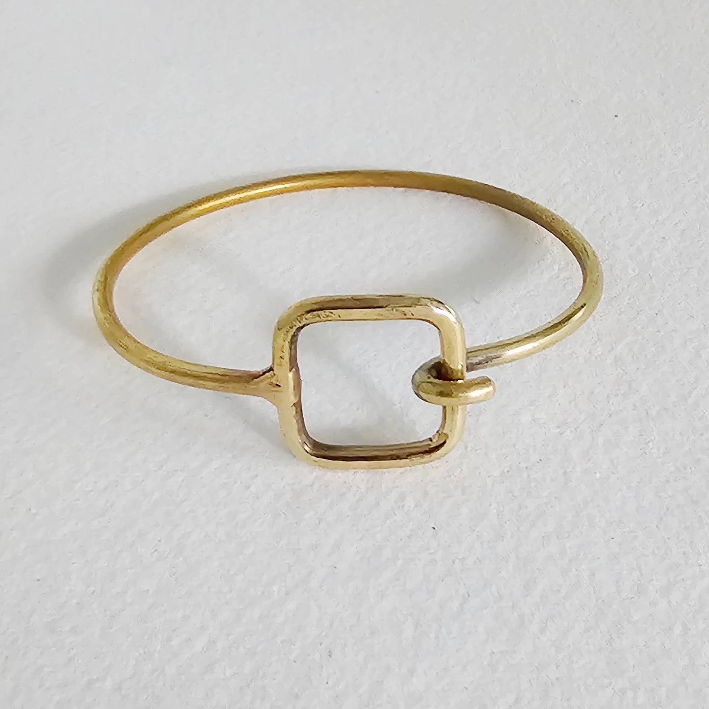 Brass geometric square triangle bracelet bangles #BX36