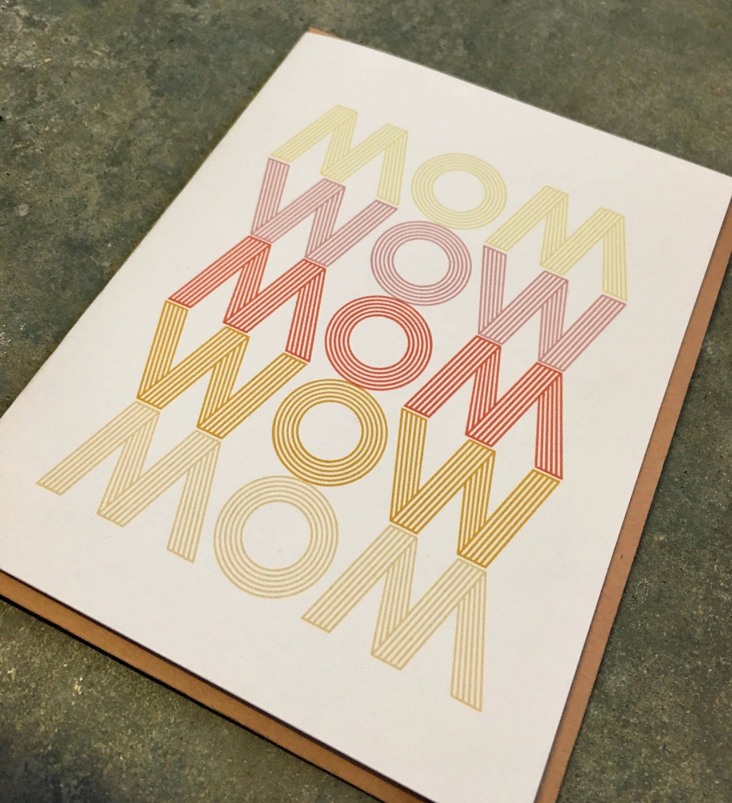 Wow Mom Card