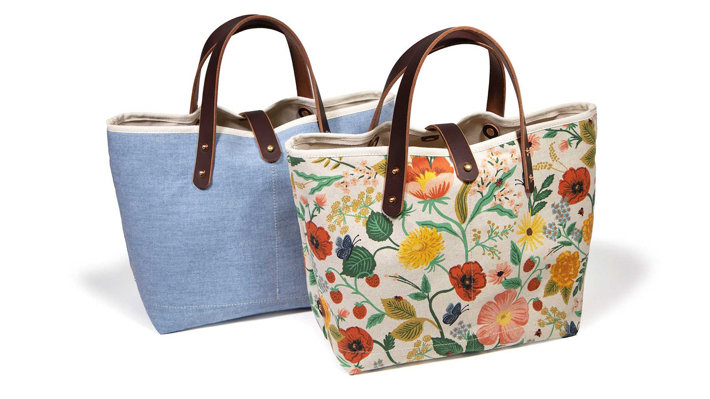 Chambray Mini Tote