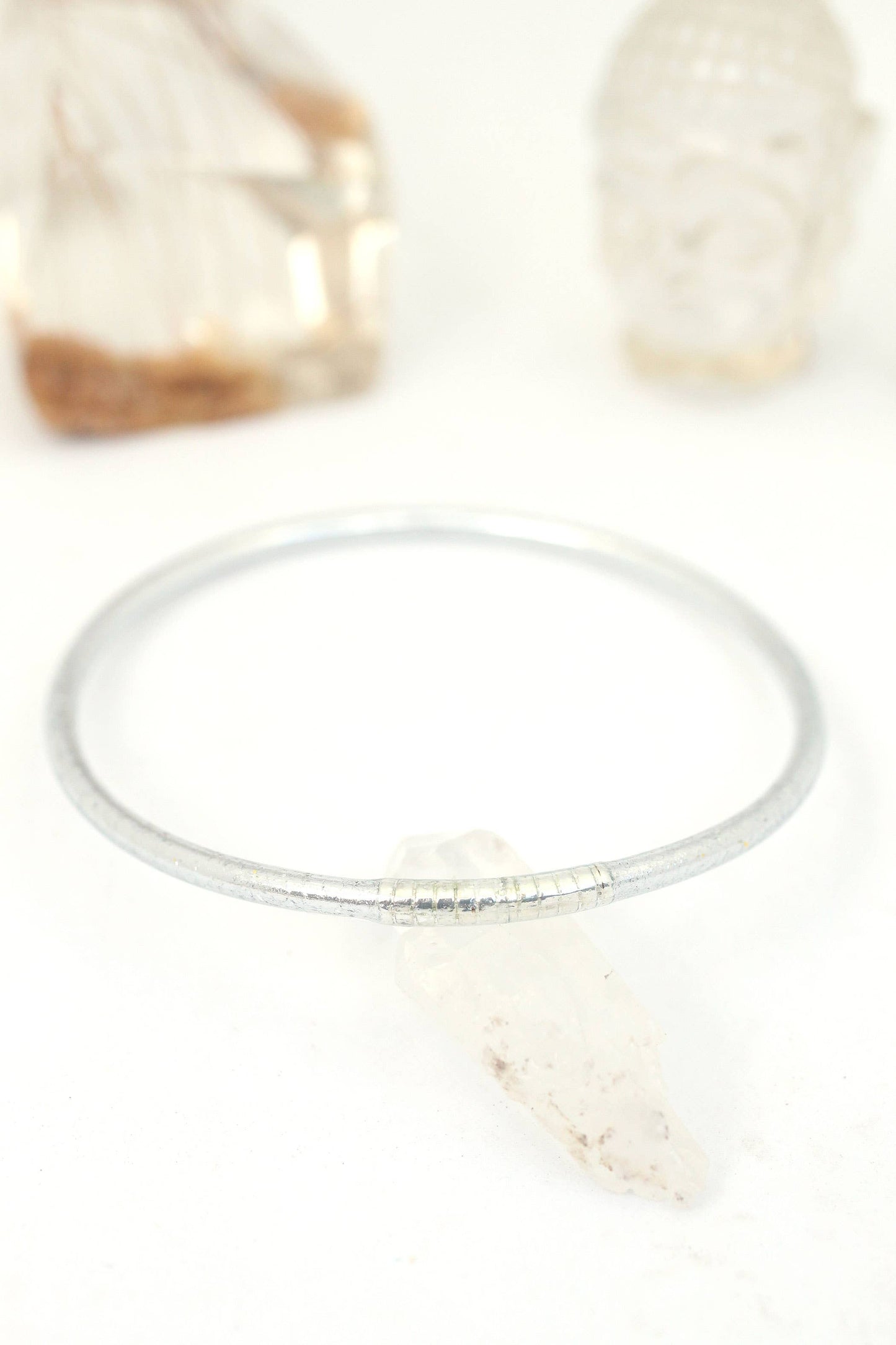 Thin Buddha Temple Bracelets, Assorted Metals