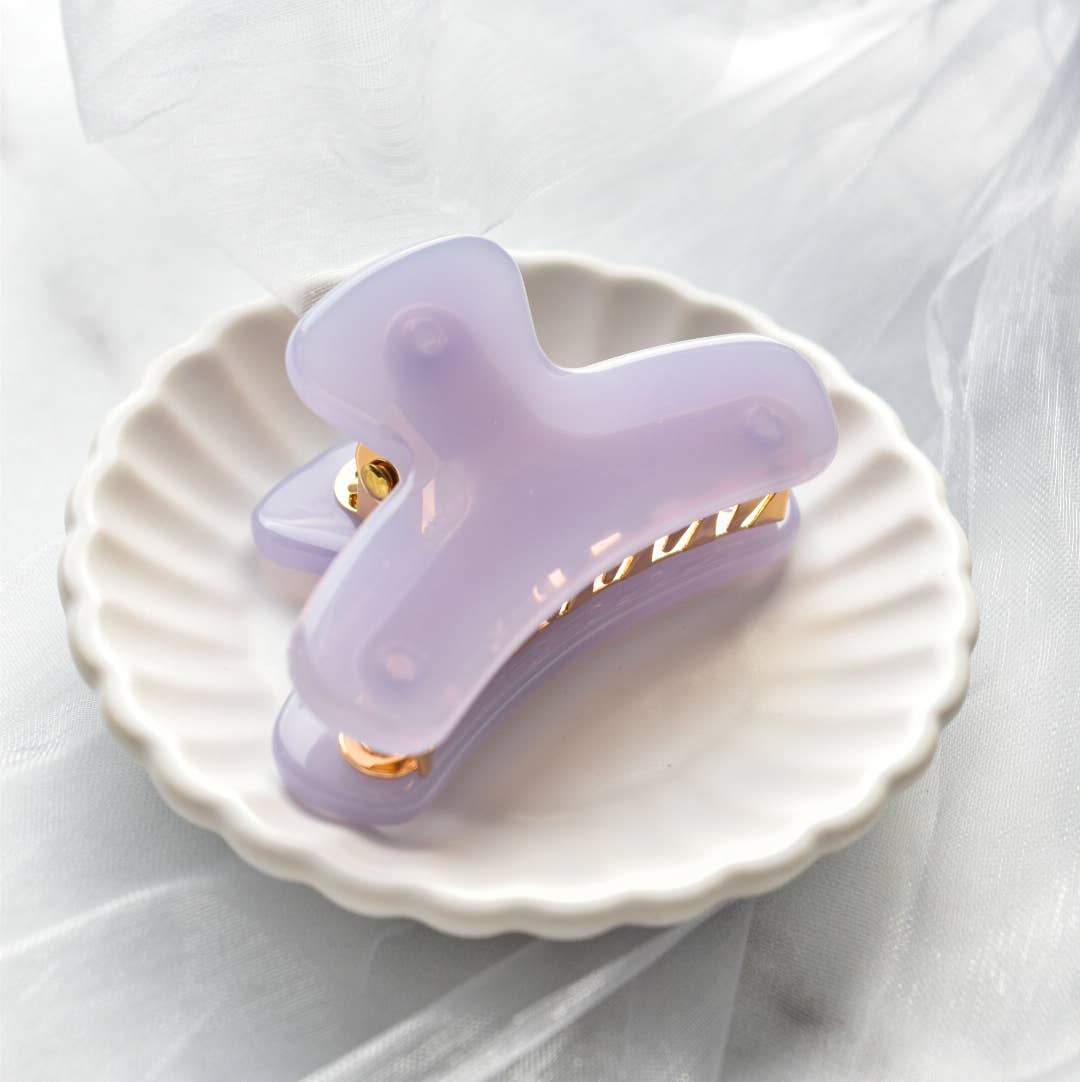 Mini French Claw Tortoise Shell Acetate Hair Clip